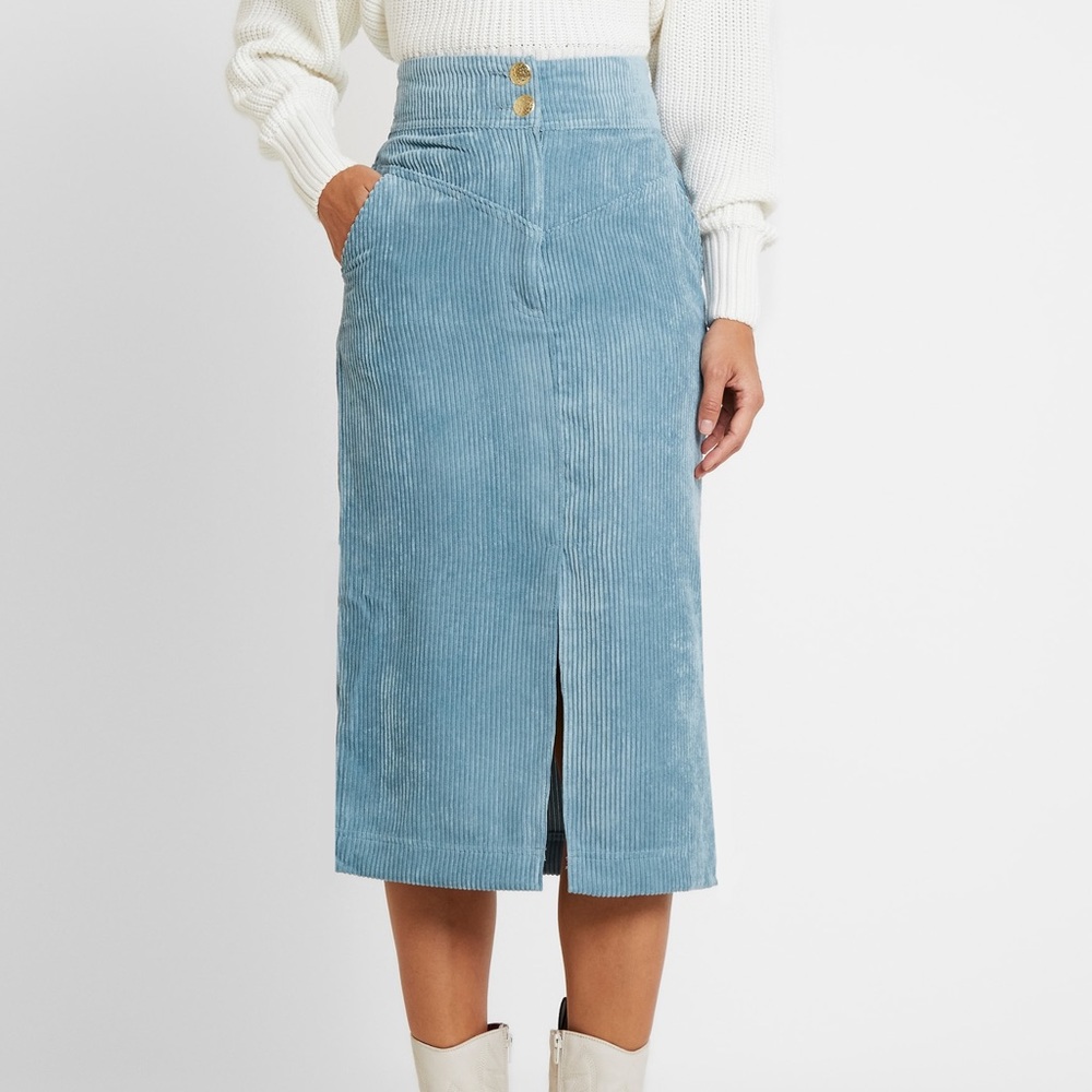 Topshop Corduroy Skirt NWT